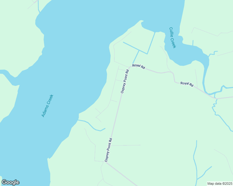 map of restaurants, bars, coffee shops, grocery stores, and more near 191 Thurman Road in Beaufort