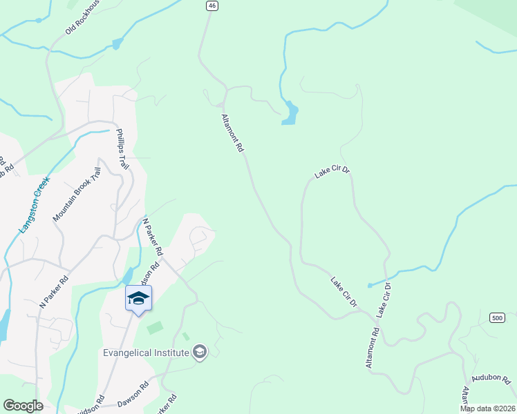 map of restaurants, bars, coffee shops, grocery stores, and more near 955 Altamont Road in Greenville