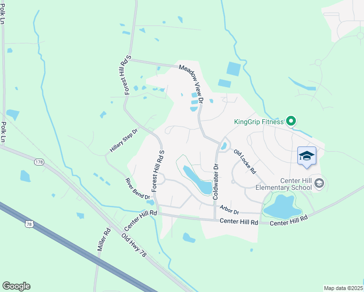 map of restaurants, bars, coffee shops, grocery stores, and more near 4299 Rocky Top Cove in Olive Branch