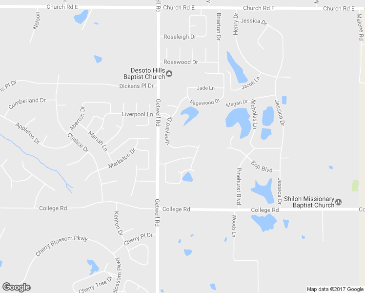map of restaurants, bars, coffee shops, grocery stores, and more near 3153 Vineyard Drive in Southaven