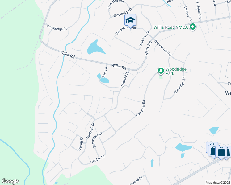 map of restaurants, bars, coffee shops, grocery stores, and more near 316 Crandall Way in Spartanburg