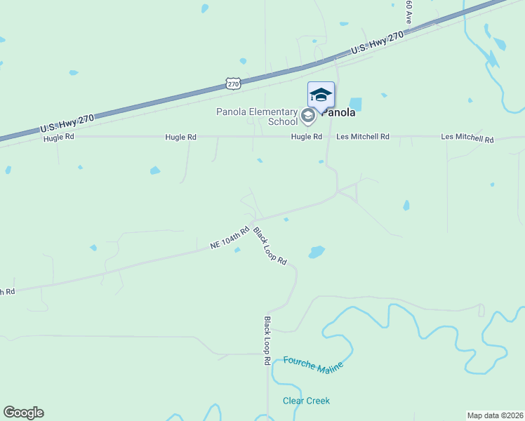 map of restaurants, bars, coffee shops, grocery stores, and more near 5132 Northeast 104th Road in Wilburton