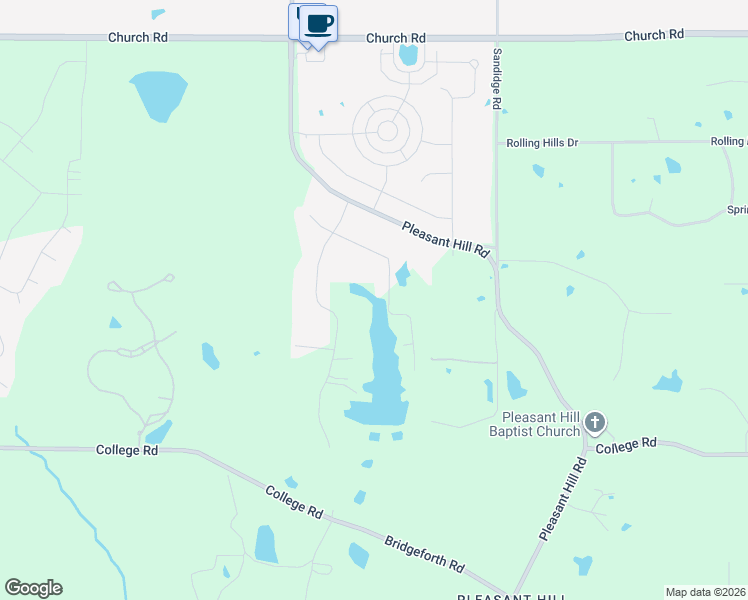 map of restaurants, bars, coffee shops, grocery stores, and more near 5195 Summers Place Drive in Olive Branch