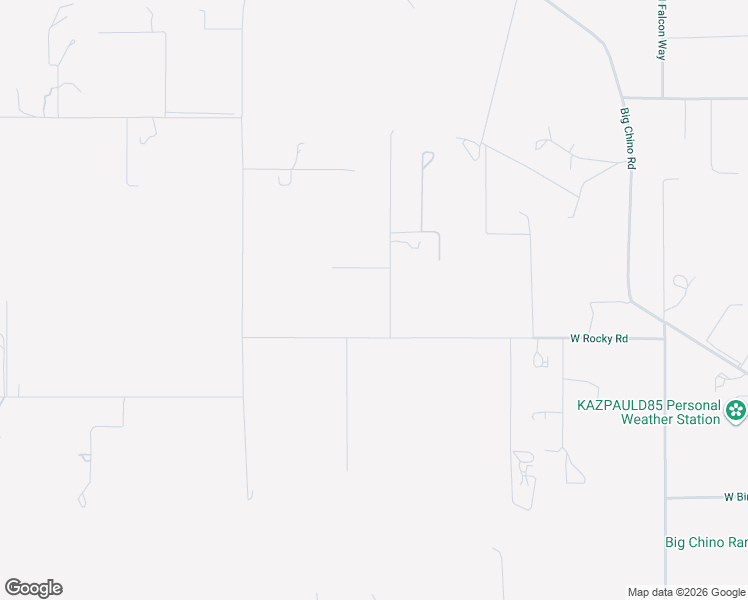 map of restaurants, bars, coffee shops, grocery stores, and more near 26050 North Stagecoach Pass in Paulden