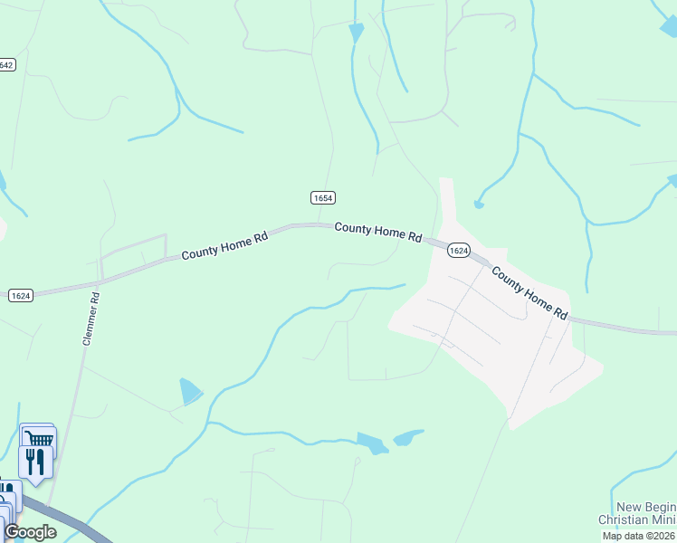 map of restaurants, bars, coffee shops, grocery stores, and more near 335 Adelia Drive in Rockingham