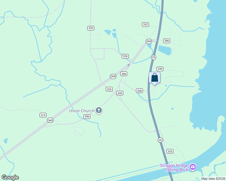 map of restaurants, bars, coffee shops, grocery stores, and more near 67-75 County Road 306 in Iuka