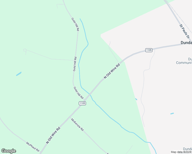map of restaurants, bars, coffee shops, grocery stores, and more near 3555 North Old Wire Road in Shannon