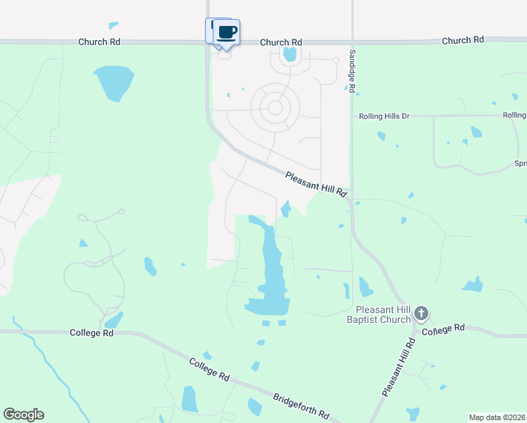 map of restaurants, bars, coffee shops, grocery stores, and more near 5195 Summers Place Drive in Olive Branch