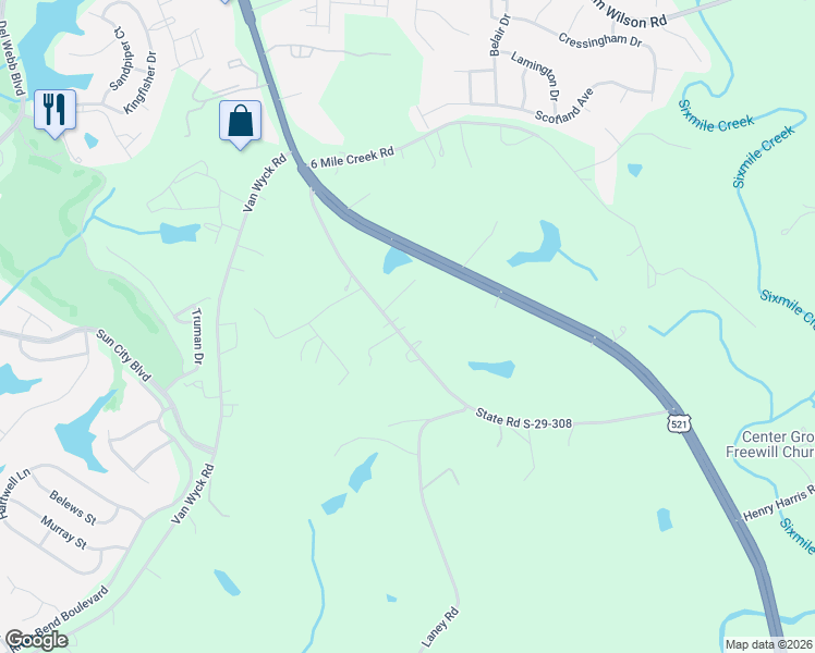 map of restaurants, bars, coffee shops, grocery stores, and more near 380 State Road S-29-308 in Lancaster