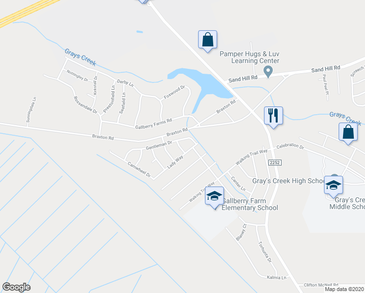 map of restaurants, bars, coffee shops, grocery stores, and more near 813 Cabaletta Drive in Hope Mills