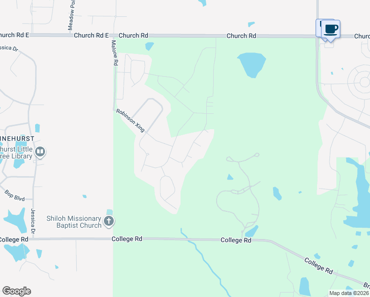 map of restaurants, bars, coffee shops, grocery stores, and more near 4421 Parish West in Olive Branch