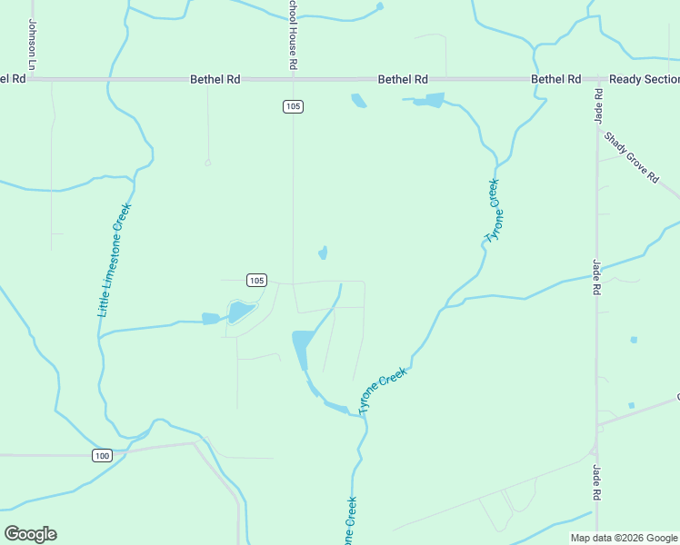 map of restaurants, bars, coffee shops, grocery stores, and more near 25608 Old School House Road in Toney