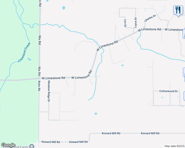 map of restaurants, bars, coffee shops, grocery stores, and more near 620 West Limestone Road in Hazel Green