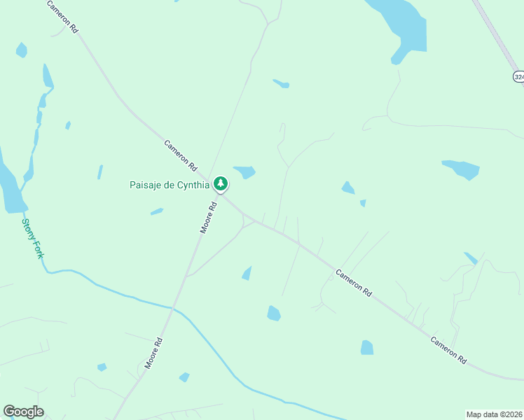 map of restaurants, bars, coffee shops, grocery stores, and more near 1090 Cameron Road in York