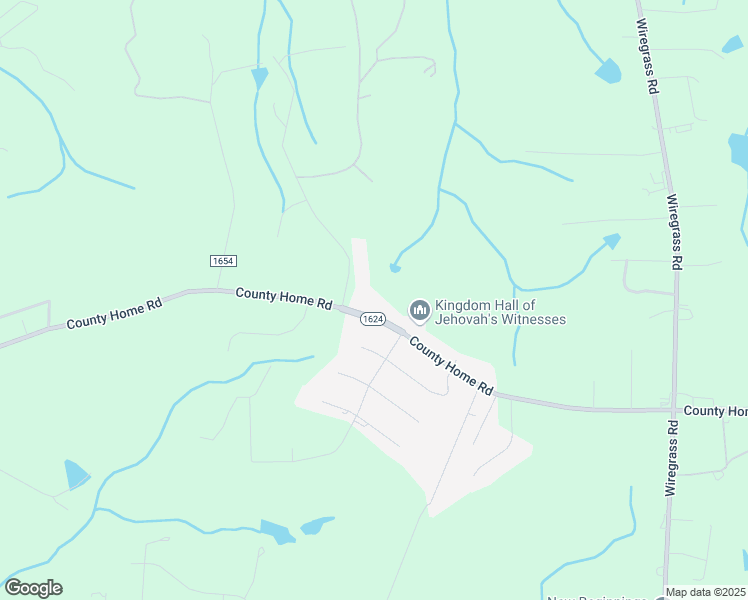 map of restaurants, bars, coffee shops, grocery stores, and more near 569 County Home Road in Rockingham