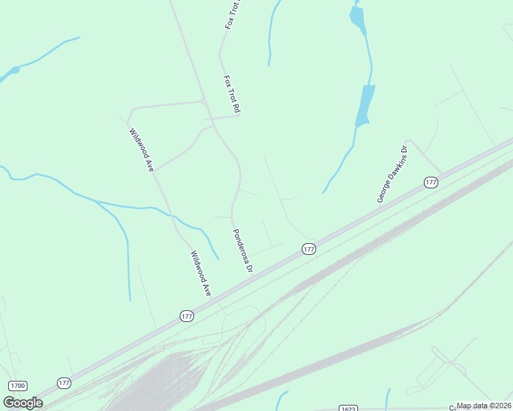 map of restaurants, bars, coffee shops, grocery stores, and more near 116 Peachtree Court in Hamlet