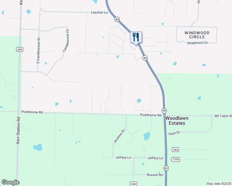 map of restaurants, bars, coffee shops, grocery stores, and more near 41 Kinley Lane in Cabot