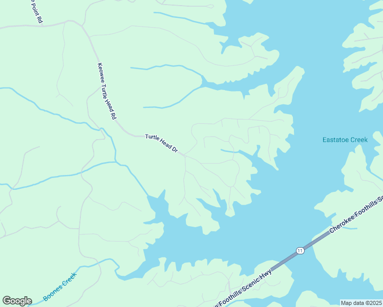 map of restaurants, bars, coffee shops, grocery stores, and more near 501 Keowee Bay Circle in Salem