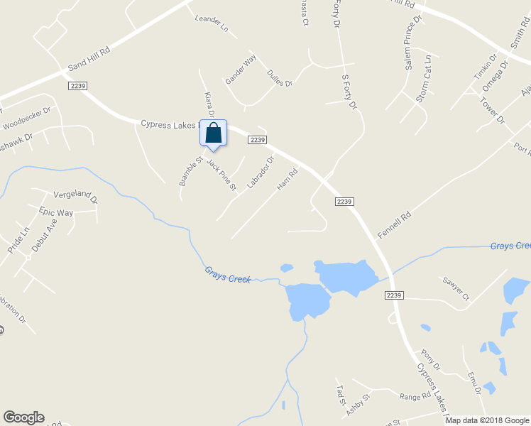map of restaurants, bars, coffee shops, grocery stores, and more near 129 Ham Road in Hope Mills