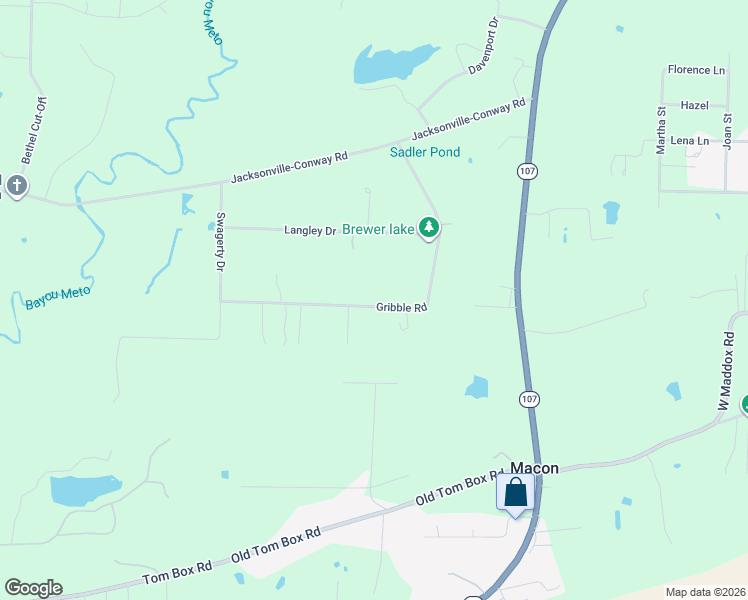 map of restaurants, bars, coffee shops, grocery stores, and more near 6206 Gribble Road in Jacksonville
