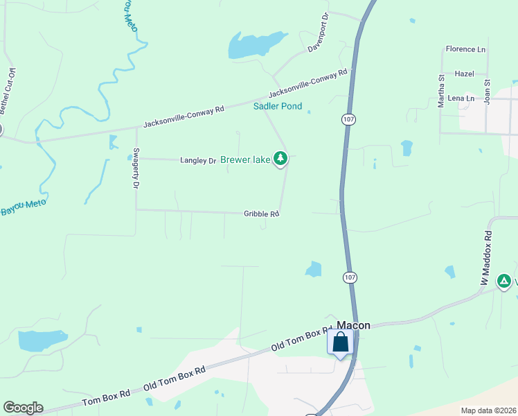 map of restaurants, bars, coffee shops, grocery stores, and more near 6206 Gribble Road in Jacksonville