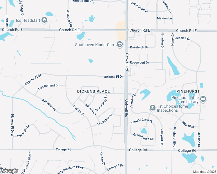 map of restaurants, bars, coffee shops, grocery stores, and more near 4528 Brighton Circle in Southaven
