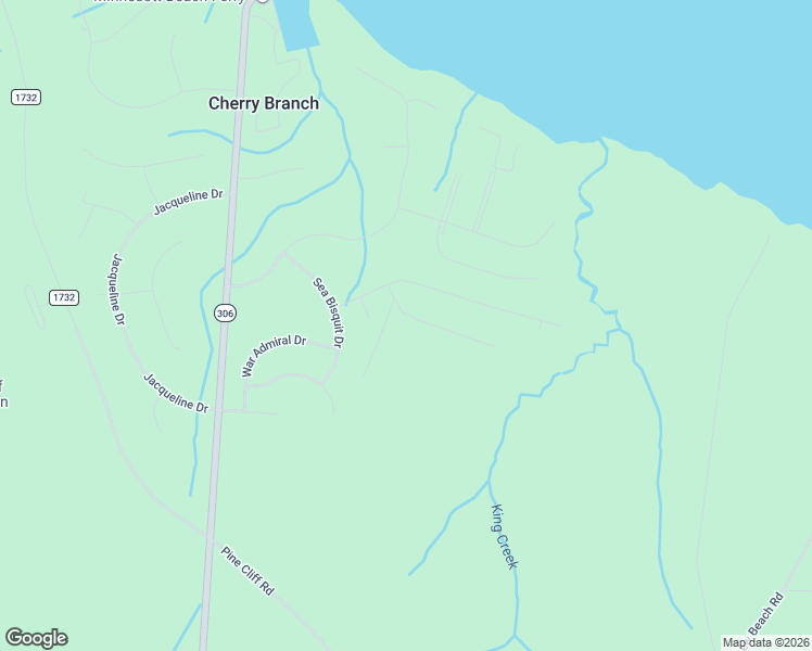 map of restaurants, bars, coffee shops, grocery stores, and more near 104 Quarter Horse Run in Havelock