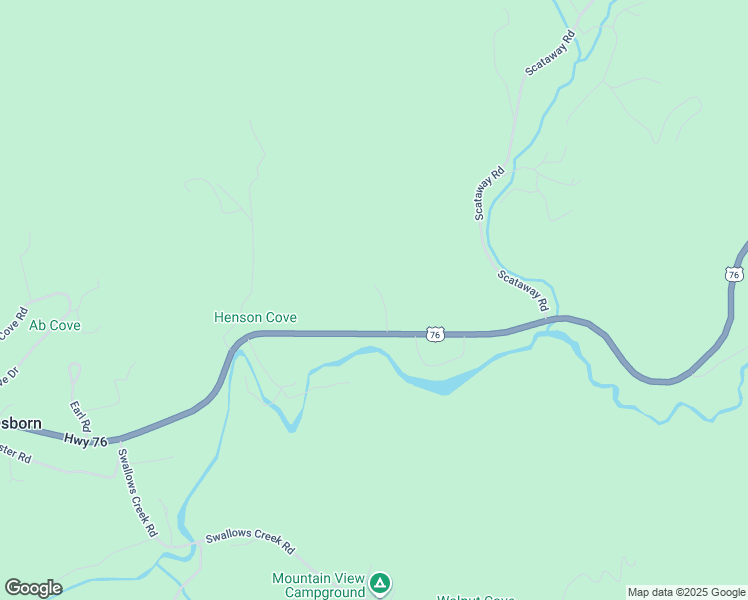 map of restaurants, bars, coffee shops, grocery stores, and more near 1523 Berrong Road in Hiawassee