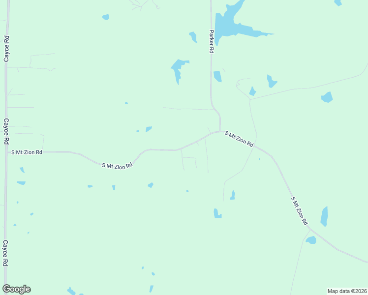 map of restaurants, bars, coffee shops, grocery stores, and more near 1342 South Mount Zion Road in Byhalia