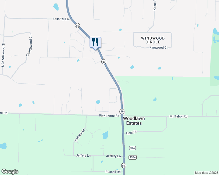 map of restaurants, bars, coffee shops, grocery stores, and more near 66 Guess Lane in Cabot