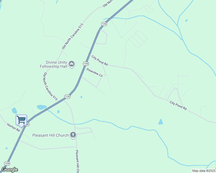 map of restaurants, bars, coffee shops, grocery stores, and more near 180 Peace Road in Wadesboro