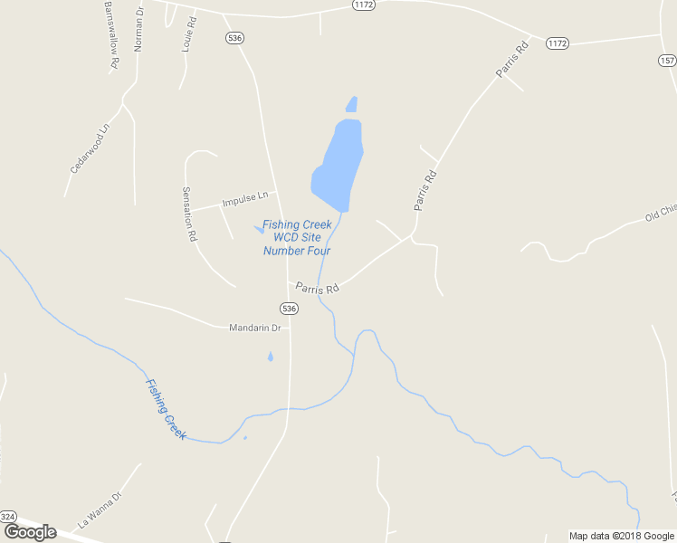 map of restaurants, bars, coffee shops, grocery stores, and more near 1307 Parris Road in Rock Hill