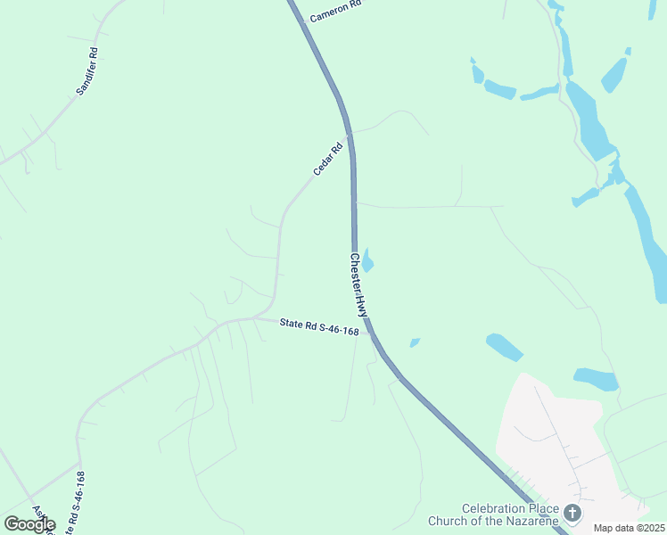 map of restaurants, bars, coffee shops, grocery stores, and more near 2454 Chester Highway in York
