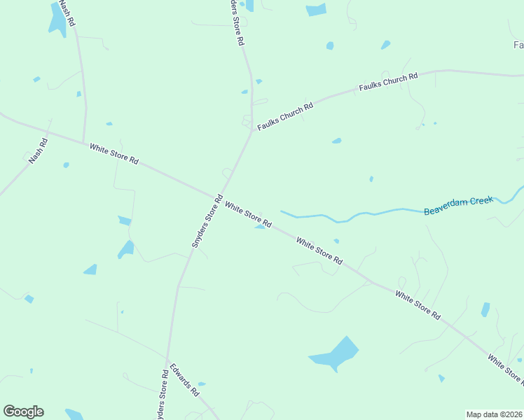 map of restaurants, bars, coffee shops, grocery stores, and more near 4415 White Store Road in Wingate