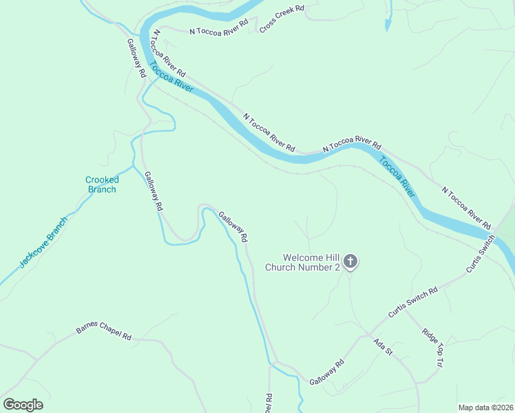 map of restaurants, bars, coffee shops, grocery stores, and more near 2511 Galloway Road in Blue Ridge