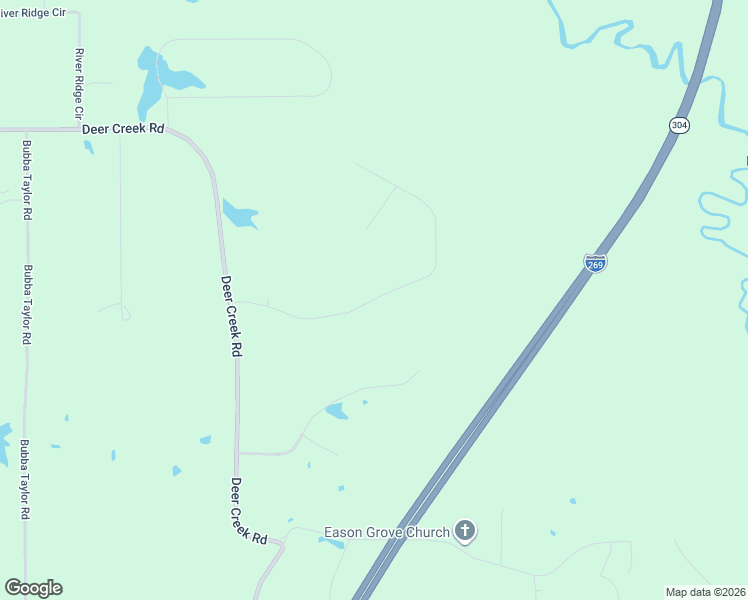 map of restaurants, bars, coffee shops, grocery stores, and more near Dry Field Road in Byhalia
