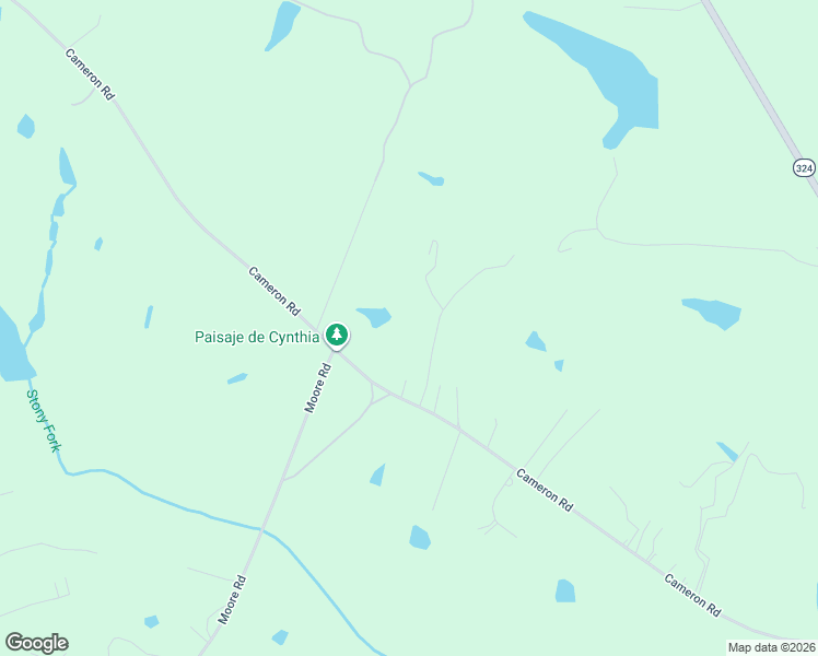 map of restaurants, bars, coffee shops, grocery stores, and more near 1090 Cameron Road in York