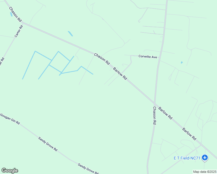 map of restaurants, bars, coffee shops, grocery stores, and more near 3735 Barlow Road in Lumber Bridge