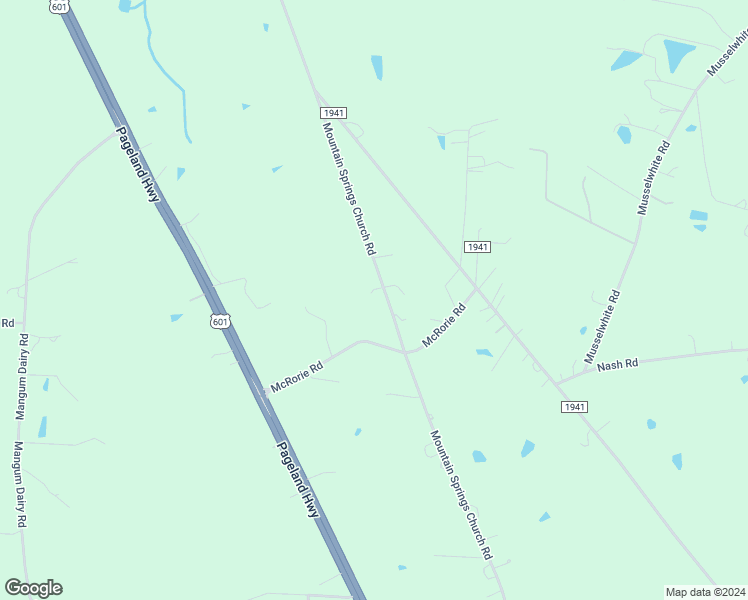 map of restaurants, bars, coffee shops, grocery stores, and more near 1922 Mountain Springs Church Road in Monroe