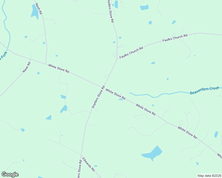 map of restaurants, bars, coffee shops, grocery stores, and more near 4415 White Store Road in Wingate