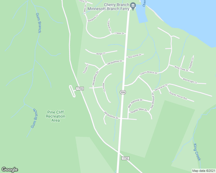 map of restaurants, bars, coffee shops, grocery stores, and more near 101 Marie Court in Havelock