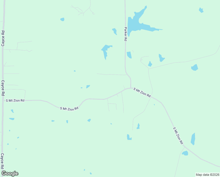 map of restaurants, bars, coffee shops, grocery stores, and more near 1342 South Mount Zion Road in Byhalia