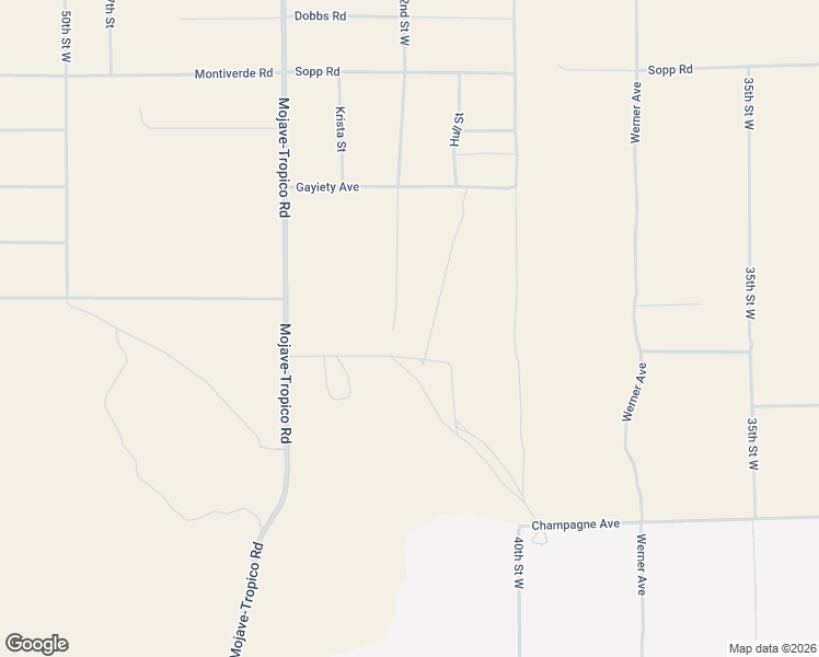 map of restaurants, bars, coffee shops, grocery stores, and more near 7898 42nd Street West in Mojave