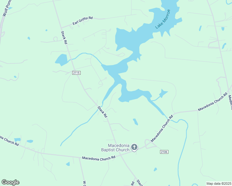 map of restaurants, bars, coffee shops, grocery stores, and more near 801 Stack Road in Monroe