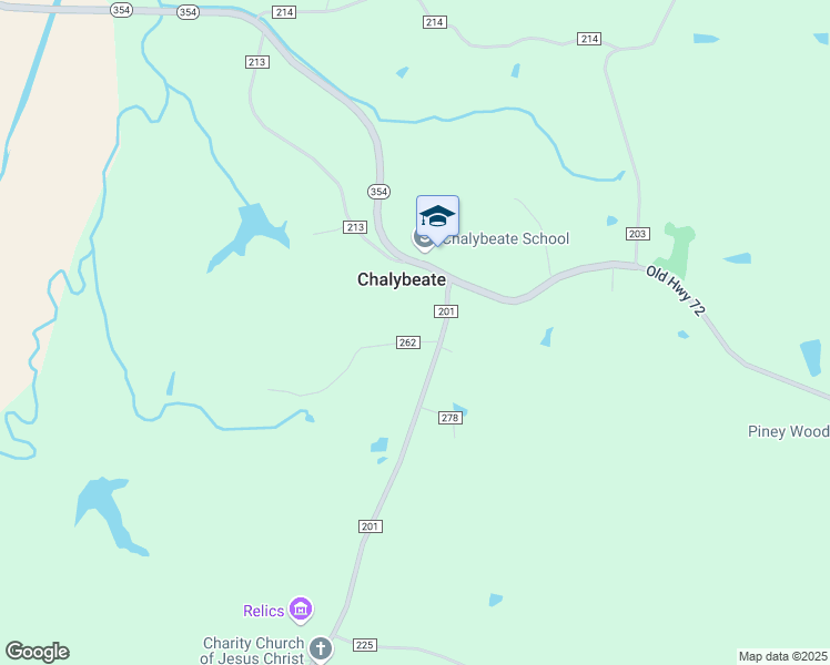 map of restaurants, bars, coffee shops, grocery stores, and more near 70 County Road 262 in Walnut
