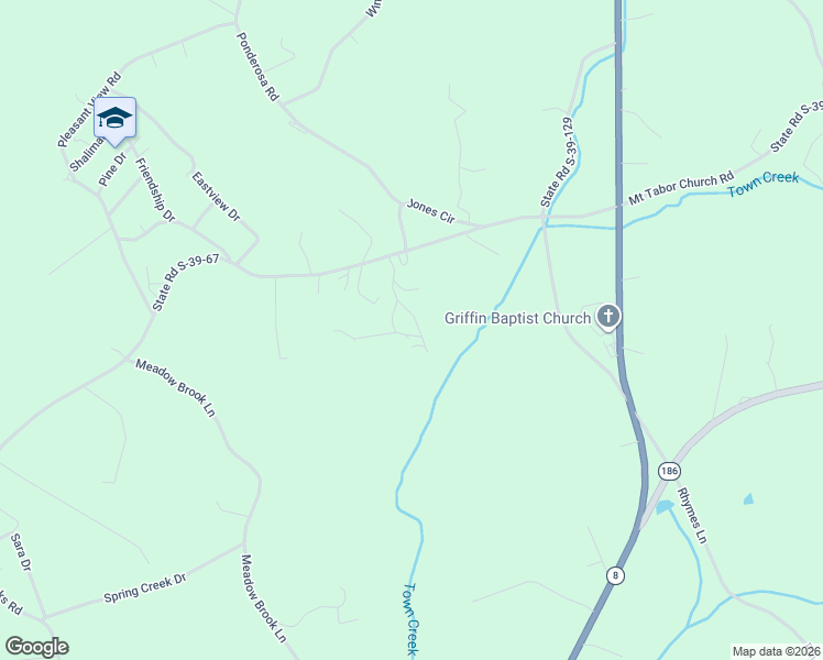 map of restaurants, bars, coffee shops, grocery stores, and more near 2144 Fox Squirrel Ridge Road in Pickens
