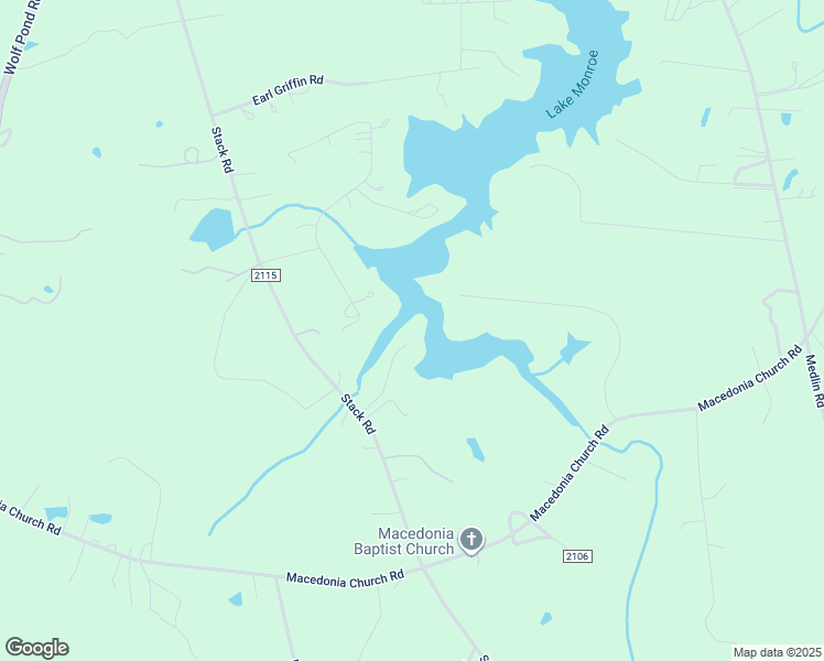 map of restaurants, bars, coffee shops, grocery stores, and more near 801 Stack Road in Monroe