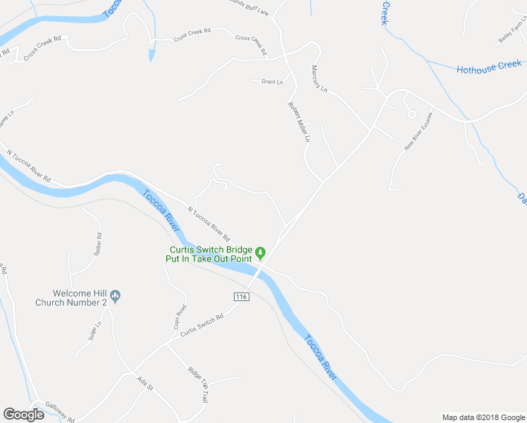 map of restaurants, bars, coffee shops, grocery stores, and more near 679 Curtis Switch Road in Mineral Bluff