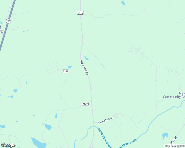 map of restaurants, bars, coffee shops, grocery stores, and more near 2791 State Road 2146 in Monroe