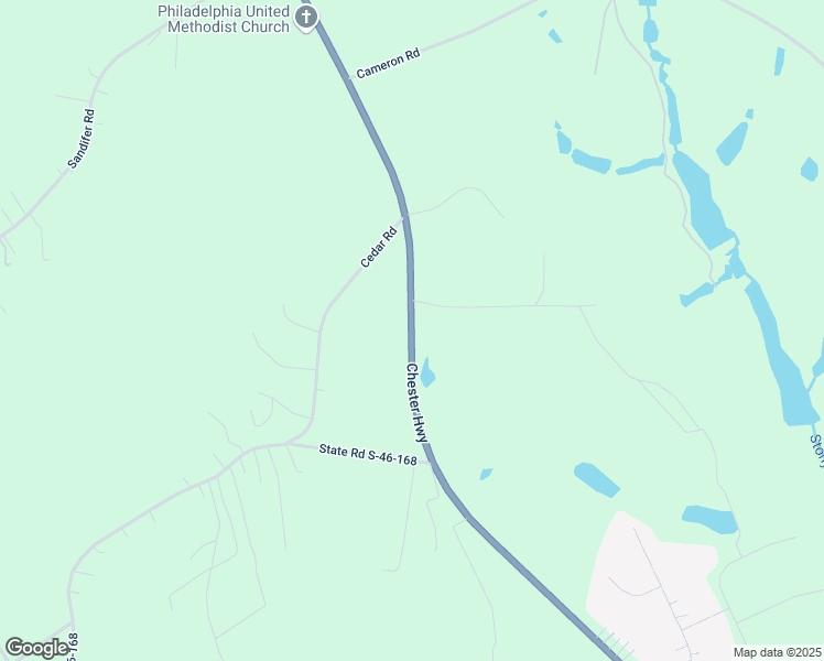 map of restaurants, bars, coffee shops, grocery stores, and more near 2454 Chester Hwy in York
